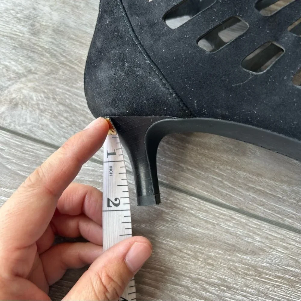 Rockport Black Cutout Kalila Suede Bootie - Picture 14 of 16